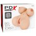 PDX Big Titty - livagtig torso med kæmpe bryster (naturlig)