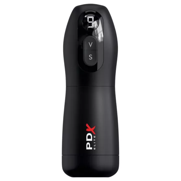 PDX Suck-O-Matic - automatisk masturbator - genopladelig - sort