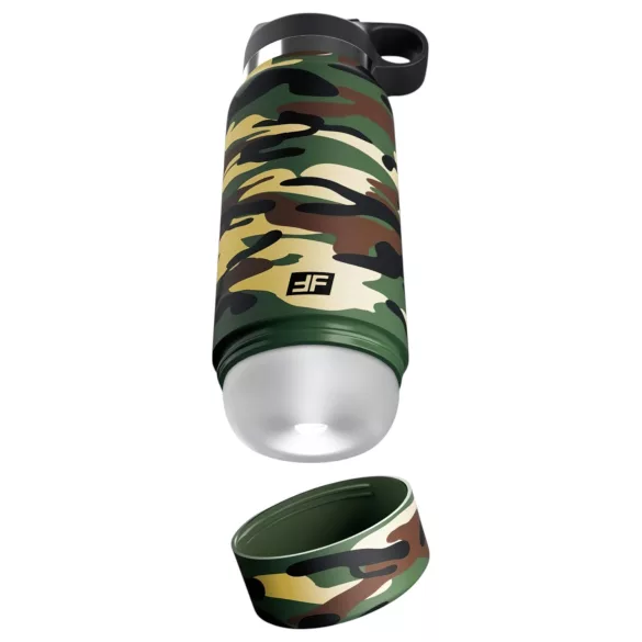 PDX - Fap Flask Happy Camper - masturbator i drikkeflaske (grøn-sort)