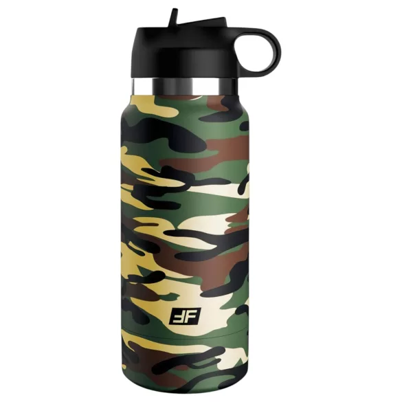 PDX - Fap Flask Happy Camper - masturbator i drikkeflaske (grøn-sort)
