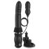 Fetish - kraftfuld vibrator (sort)