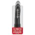Fetish - kraftfuld vibrator (sort)