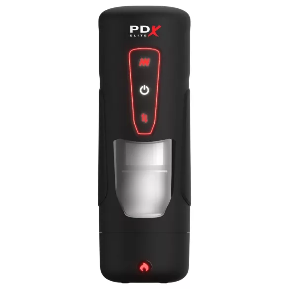 PDX Elite Milk Me Hotter - masturbator med varme - sort
