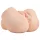 PDX Elite - sugende, vibrerende 2-i-1 masturbator (naturfarvet)