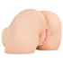 PDX Elite - vibratorisk 2i1 masturbator - natur