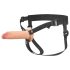X-TENSION Elite - hul dildo til opstrapning (naturlig)