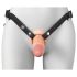 X-TENSION Elite - hul dildo til opstrapning (naturlig)