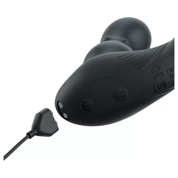 Pipedream Anal Fantasy Ass-Gasm - roterende analvibrator med penisring (sort)