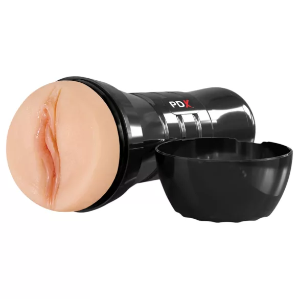 PDX Extreme - realistisk vagina masturbator - XXL naturo