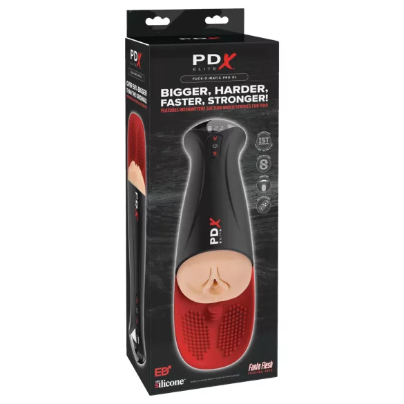 PDX Elite Fuck-O-Matic Pro XL automatisk sugemasturbator - sort