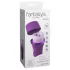 Fantasy For Her Lush Kiss Plush - sugende og slikkende klitorisstimulator (lilla)