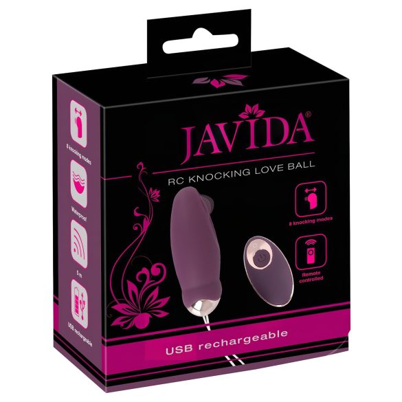 Javida - radio styret, pulserende vibratoræg (lilla)