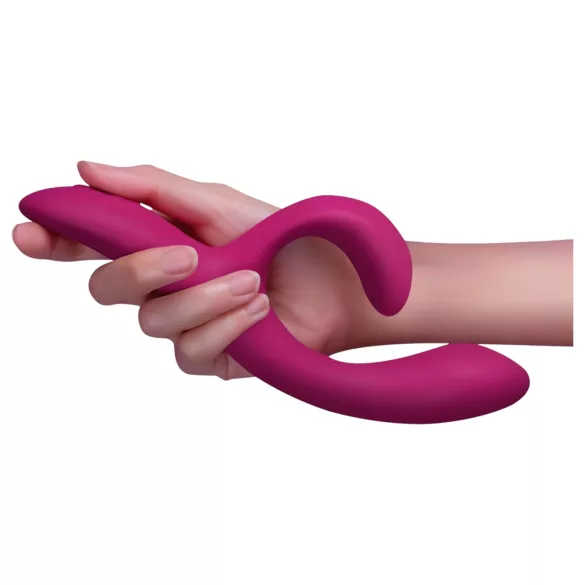 We-Vibe Nova 2 - App-styret fleksibel vibrator med klitorisstimulator (lilla)