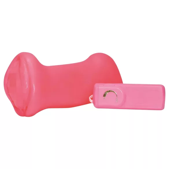 You2Toys - realistisk vagina med vibration - blød silikone