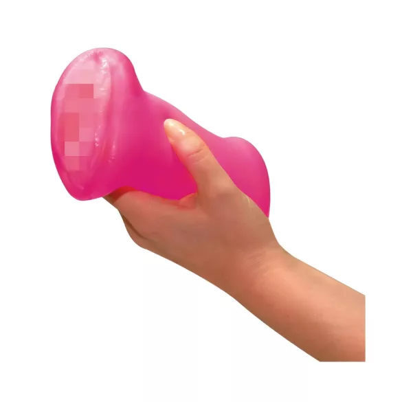 You2Toys - realistisk vagina med vibration - blød silikone