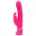 Happyrabbit - rabbit vibrator med klitorisarm - vandtæt silikone pink