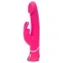 Happyrabbit - rabbit vibrator med klitorisarm - vandtæt silikone pink