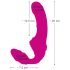 Strepless Strap-On - pink strap-on vibrator