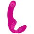 Strepless Strap-On - pink strap-on vibrator