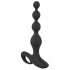 Black Velvet - perlebesat anal vibrator (sort)