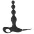 Black Velvet - perlebesat anal vibrator (sort)
