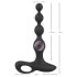 Black Velvet - perlebesat anal vibrator (sort)