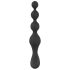 Black Velvet - perlebesat anal vibrator (sort)