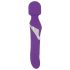 Javida Wand & Pearl - 2-i-1 massagevibrator (lilla)