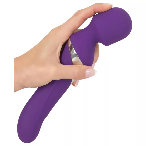 Javida - wand vibrator og perlevibrator - 2i1 massage - lilla