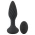 ANOS - roterende perlevibrator til analsex (sort)