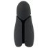 Rebel - genopladelig vandtæt penishoved vibrator (sort)