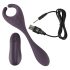 Couples Choice - Genopladelig 2-motors vibrator (lilla)