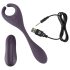Couples Choice - Genopladelig 2-motors vibrator (lilla)