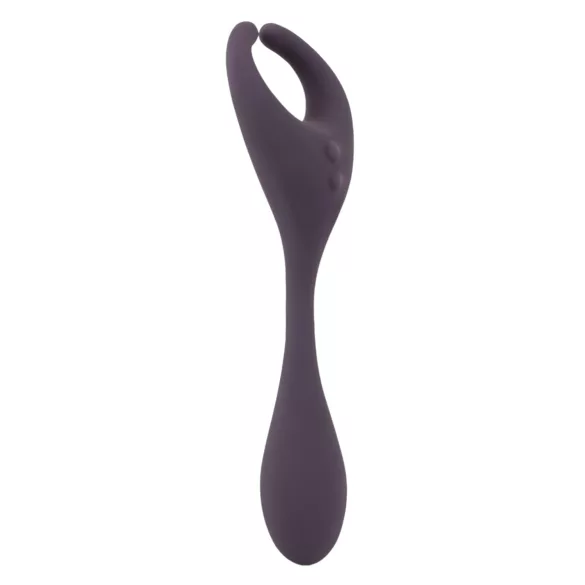 Couples Choice - vibrator til par - 2 motorer - genopladelig - lilla