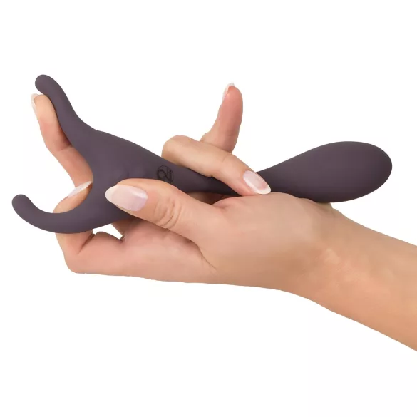 Couples Choice - vibrator til par - 2 motorer - genopladelig - lilla