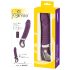 SMILE Soft - genopladelig opvarmet vibrator (lilla)