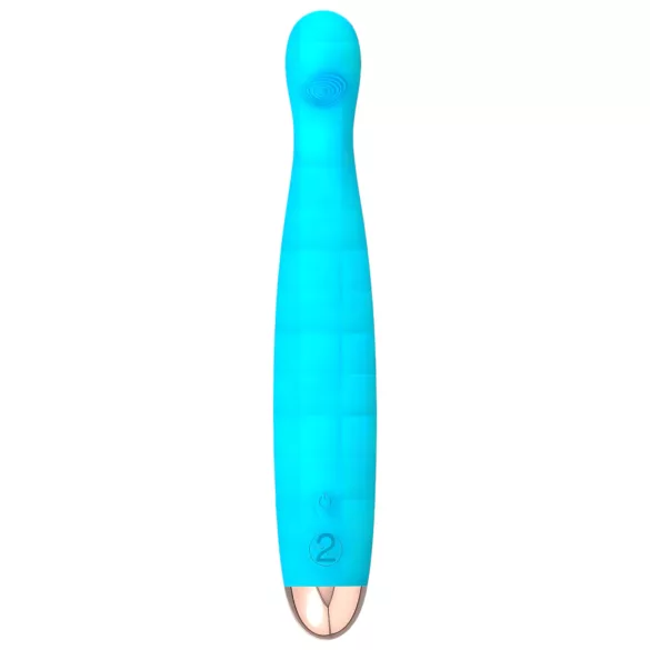 Cuties Mini - G-punkt vibrator - genopladelig, vandtæt - turkis