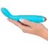 Cuties Mini - G-punkt vibrator - genopladelig, vandtæt - turkis