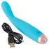 Cuties Mini - genopladelig, vandtæt G-punkt vibrator (turkis)
