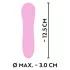 Cuties - mini spiralsvibrator - genopladelig, vandtæt - pink
