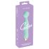 Cuties Mini Wand - genopladelig vandtæt vibrator (grøn)
