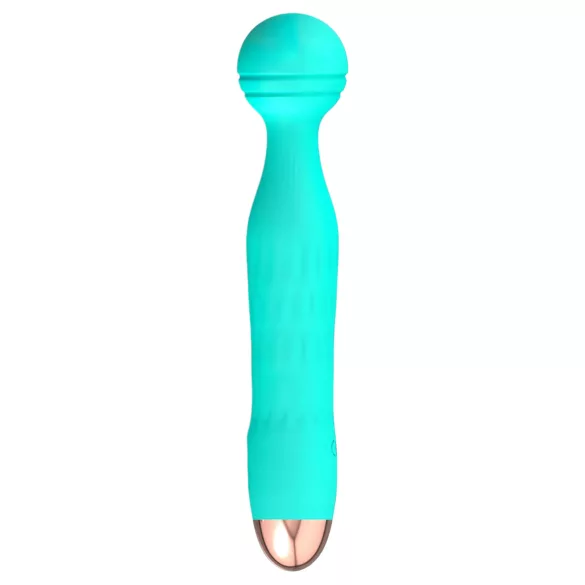 Cuties Mini Wand - genopladelig, vandtæt masserende vibrator (grøn)