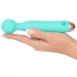 Cuties Mini Wand - genopladelig, vandtæt masserende vibrator (grøn)