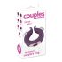 Couples Choice - opladelig, 2-motors penisring (lilla)