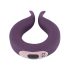 Couples Choice - opladelig, 2-motors penisring (lilla)