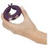 Couples Choice - opladelig, 2-motors penisring (lilla)
