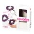 Couples Choice - opladelig, 2-motors penisring (lilla)