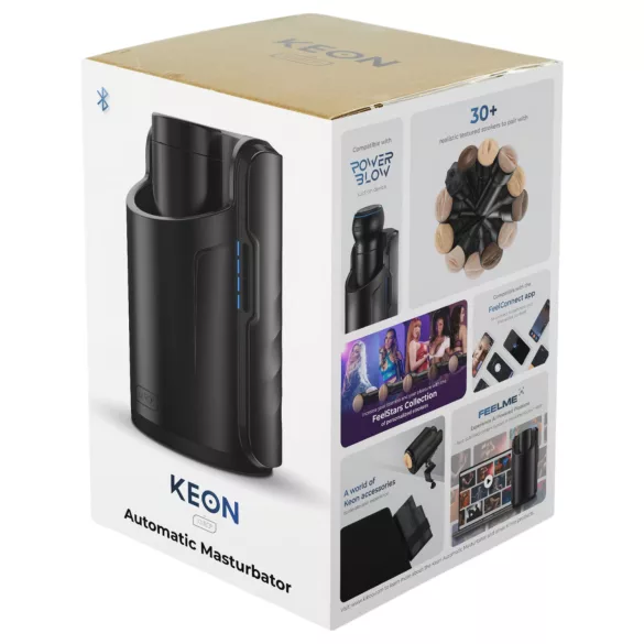 Kiiroo Keon Automatic - Interaktiv masturbator til mænd (sort)