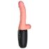 King Cock Plus 6,5 - dildo med kugler og vibrator - natur