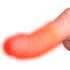 King Cock Plus 6,5 - dildo med kugler og vibrator - natur